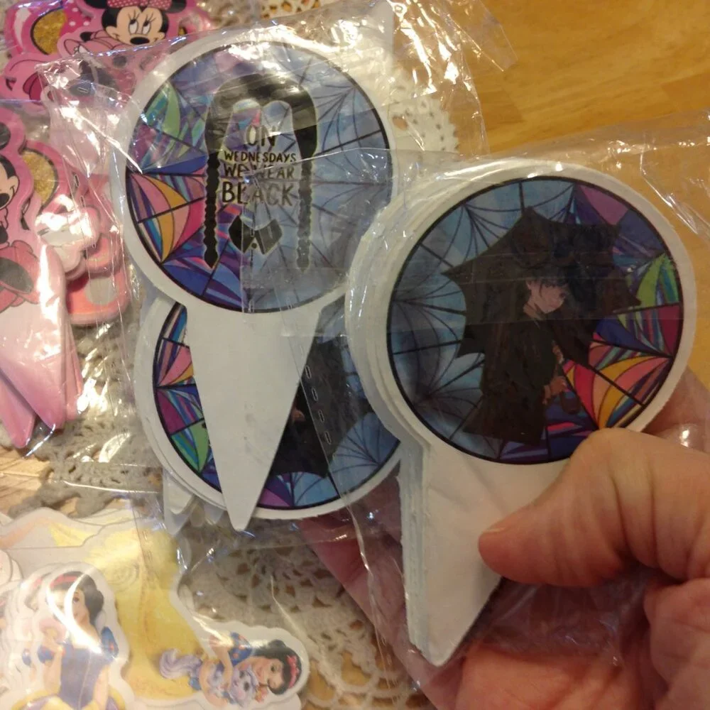 Party Supplies, cupcake toppers for home goods or store bought